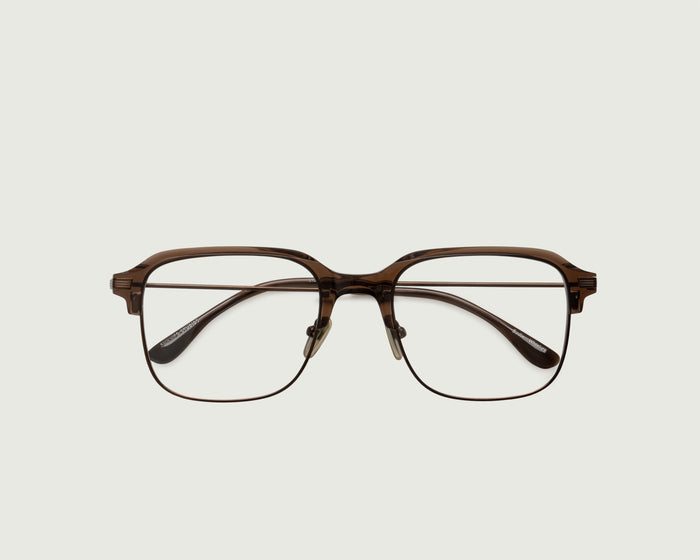 Whiskey ::Sadie Eyeglasses Square Brown castor seed top
