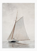 "Sailing off Gloucester" Art Print_Sugar & Canvas_Winslow Homer