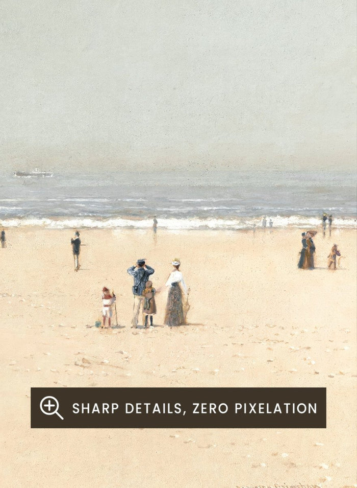 "Sand, Sea and Sky, a Summer Phantasy" Art Print_Sugar & Canvas_John Atkinson Grimshaw