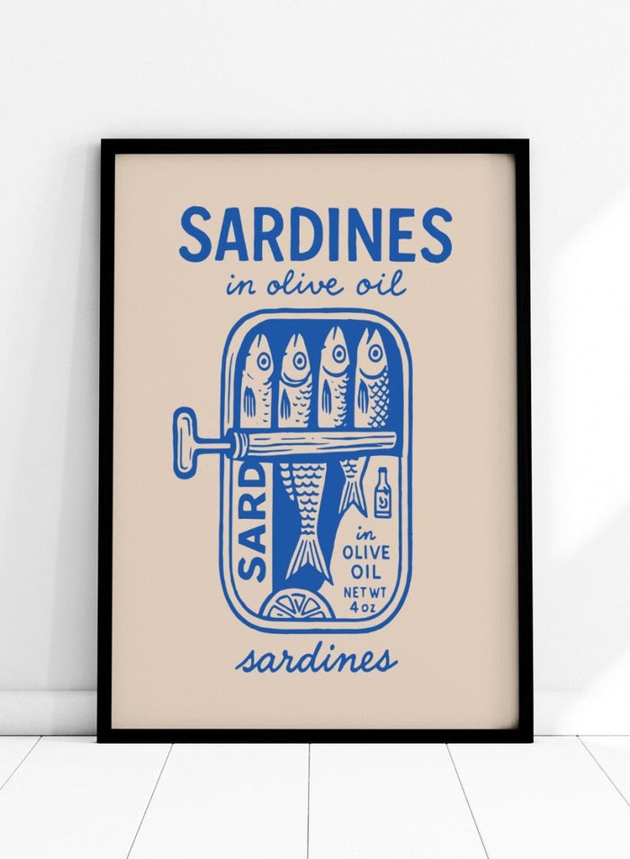 ‘Sardines in Olive Oil’ Aesthetic Art Print_Sugar & Canvas_Sugar & Canvas