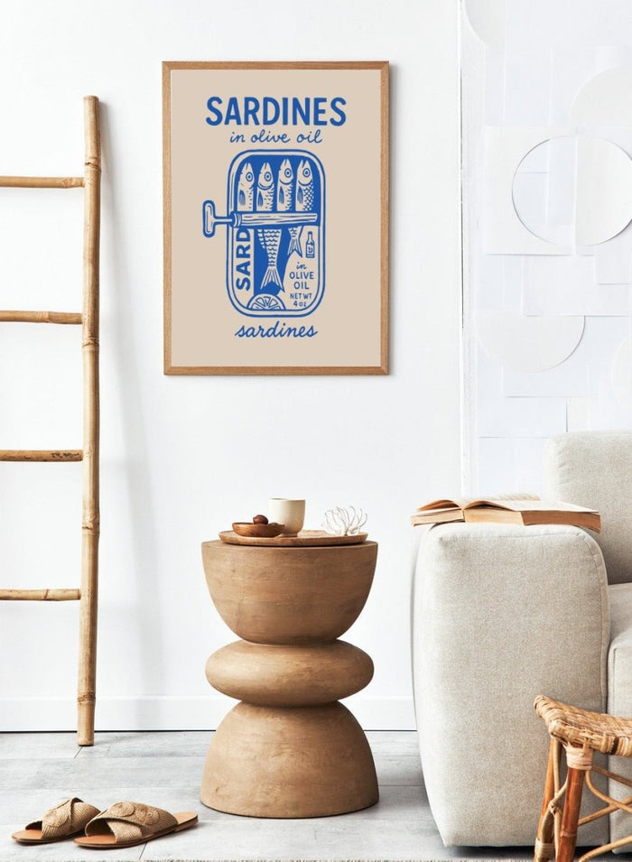 ‘Sardines in Olive Oil’ Aesthetic Art Print_Sugar & Canvas_Sugar & Canvas