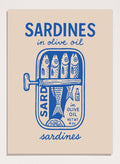 ‘Sardines in Olive Oil’ Aesthetic Art Print_Sugar & Canvas_Sugar & Canvas