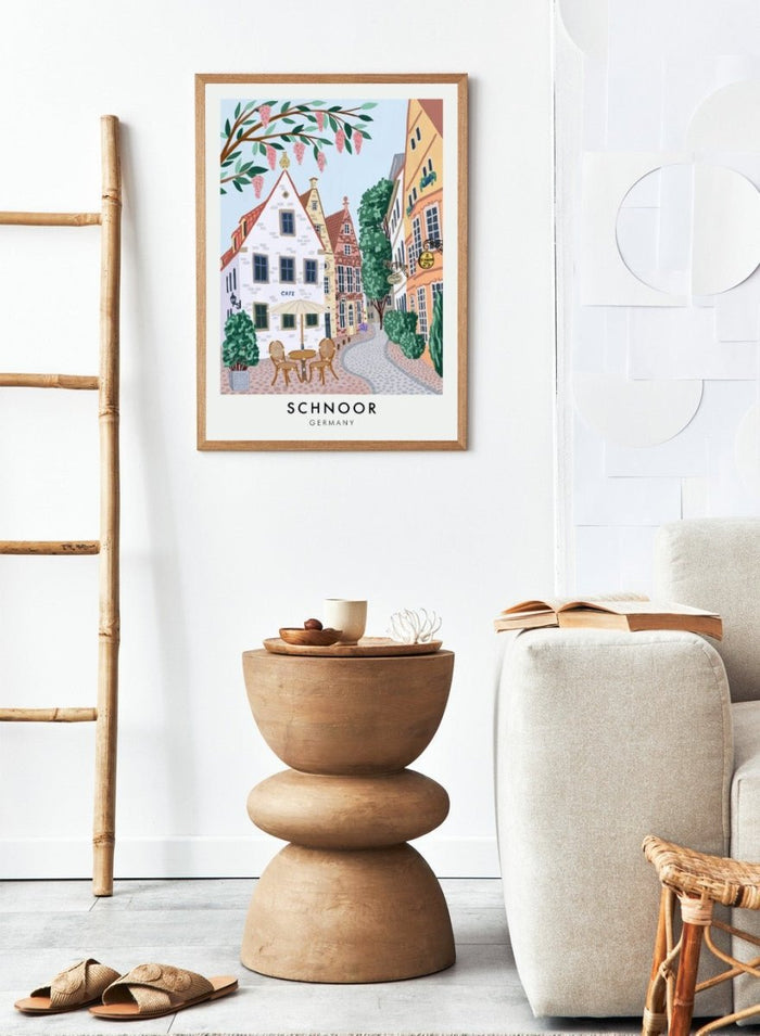 Schnoor Village Germany Travel Art Print_Sugar & Canvas_Sugar & Canvas