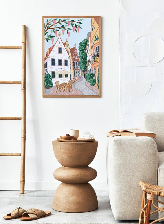Schnoor Village Germany Travel Art Print_Sugar & Canvas_Sugar & Canvas