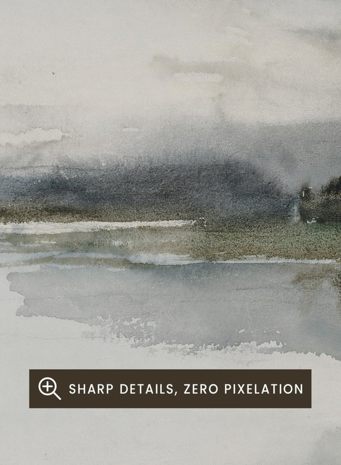 "Seashore in the Evening; Landscape" Art Print_Sugar & Canvas_Albert Edelfelt
