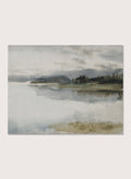 "Seashore in the Evening; Landscape" Art Print_Sugar & Canvas_Albert Edelfelt