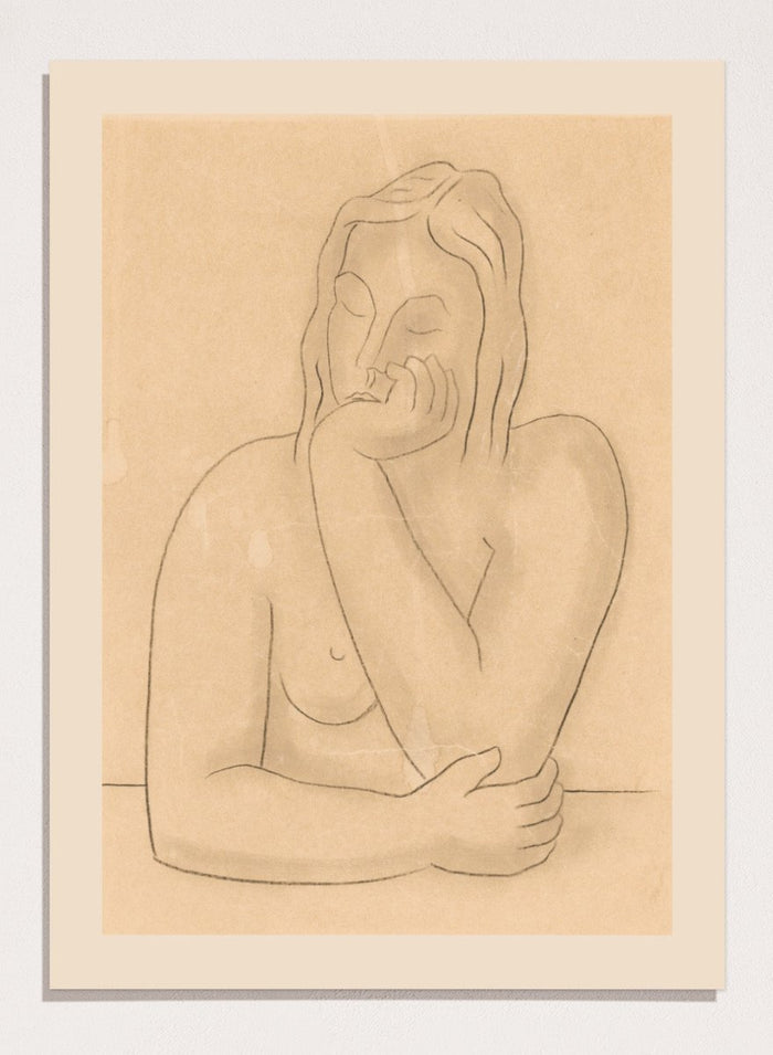 "Seated" Art Print