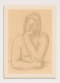 "Seated" Art Print