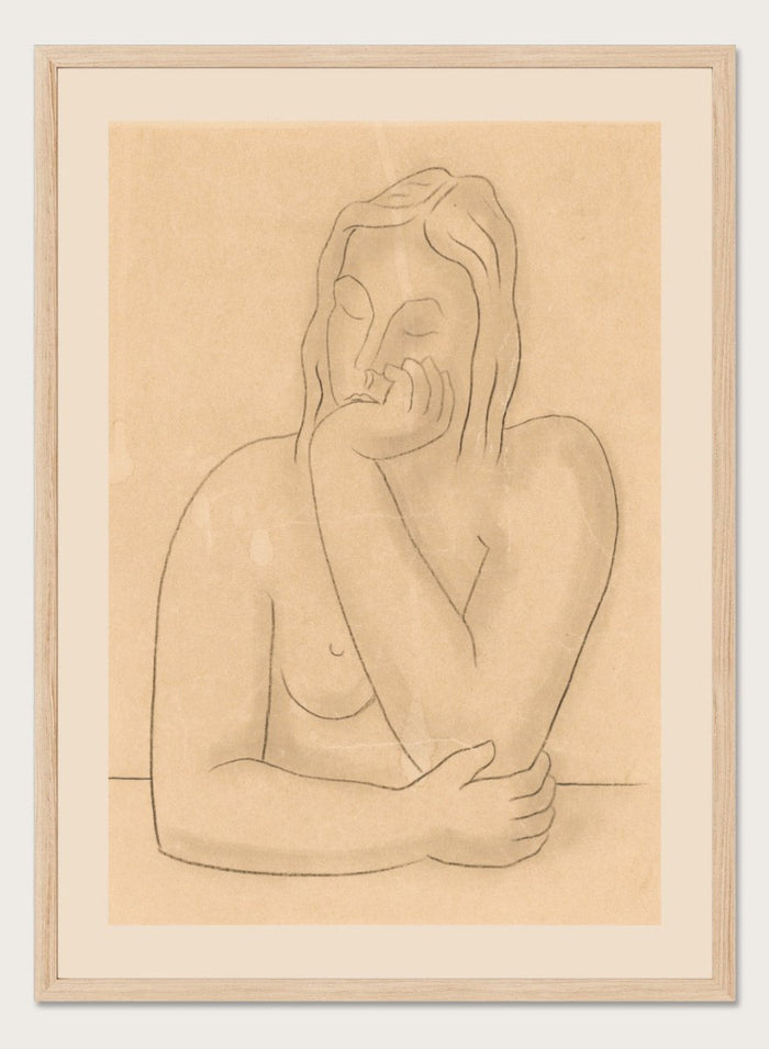 "Seated" Art Print