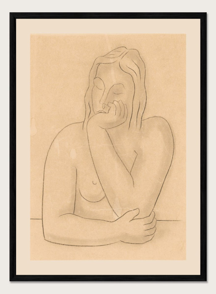 "Seated" Art Print