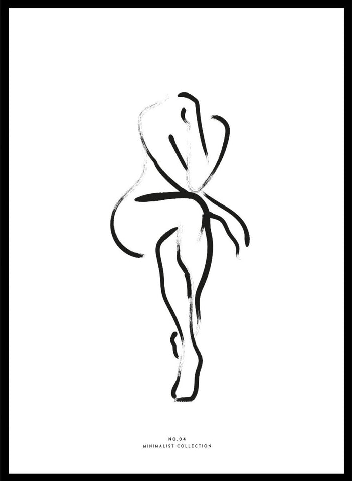 "Seated Figure No.04" Art Print_Sugar & Canvas_Sugar & Canvas