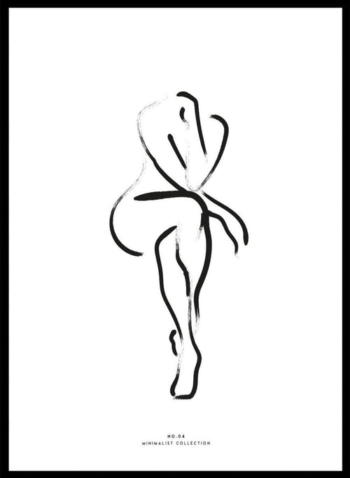 "Seated Figure No.04" Art Print_Sugar & Canvas_Sugar & Canvas
