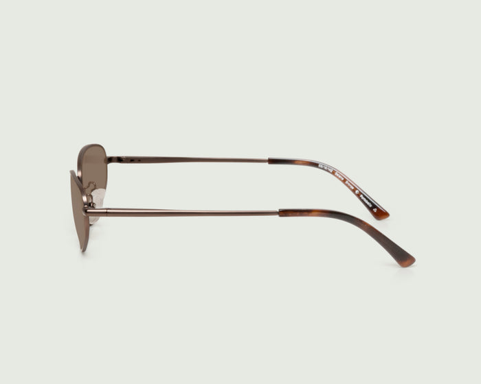 Portobello Adaptive::Selene Eyeglasses cateye Brown metal side