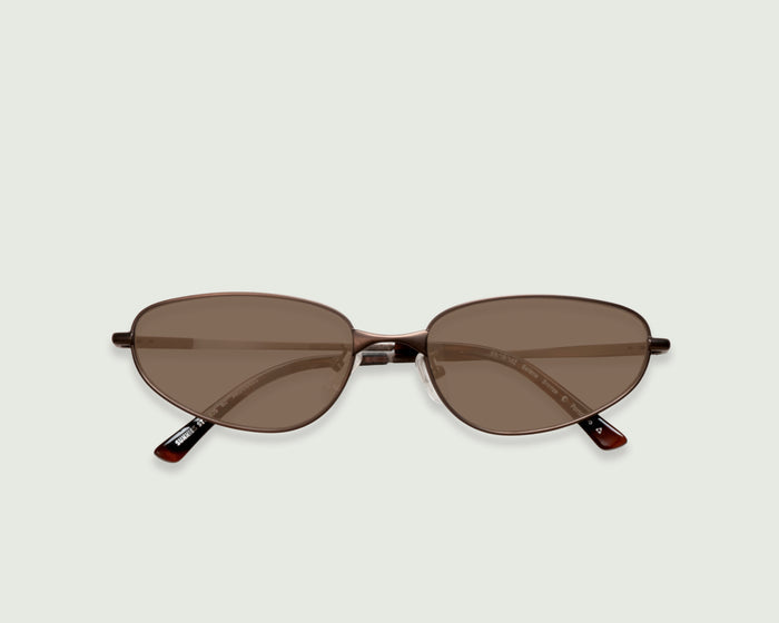 Portobello Adaptive::Selene Eyeglasses cateye Brown metal top