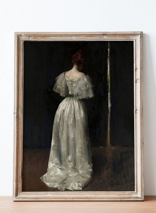 "Seventeenth Century Lady" Art Print_Sugar & Canvas_William Merritt Chase