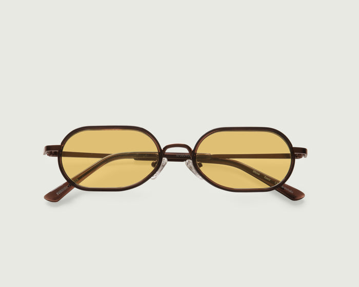 Toast:: Sunglasses Oval Black recycled polyester top