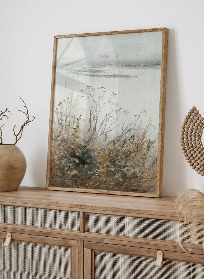 "Shore of Flooded River in Blossom" Art Print_Sugar & Canvas_László Mednyánszky