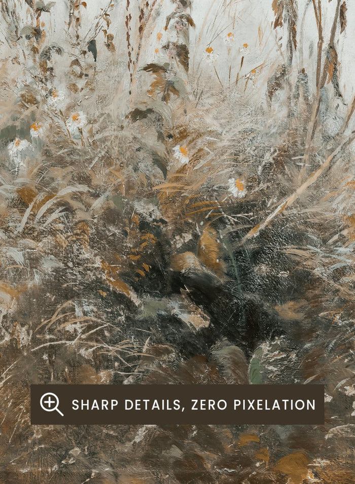 "Shore of Flooded River in Blossom" Art Print_Sugar & Canvas_László Mednyánszky