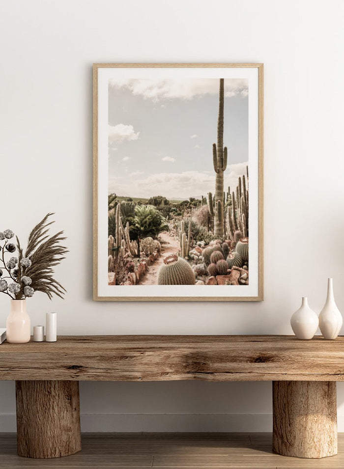 Shot by Clint - Cactus Farm Art Print_Sugar & Canvas_Shot by Clint