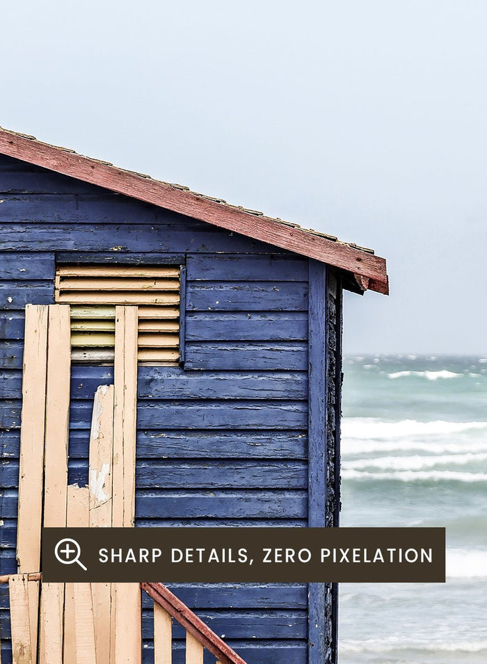 Shot by Clint - Coastal Huts Harmony Art Print_Sugar & Canvas_Shot by Clint