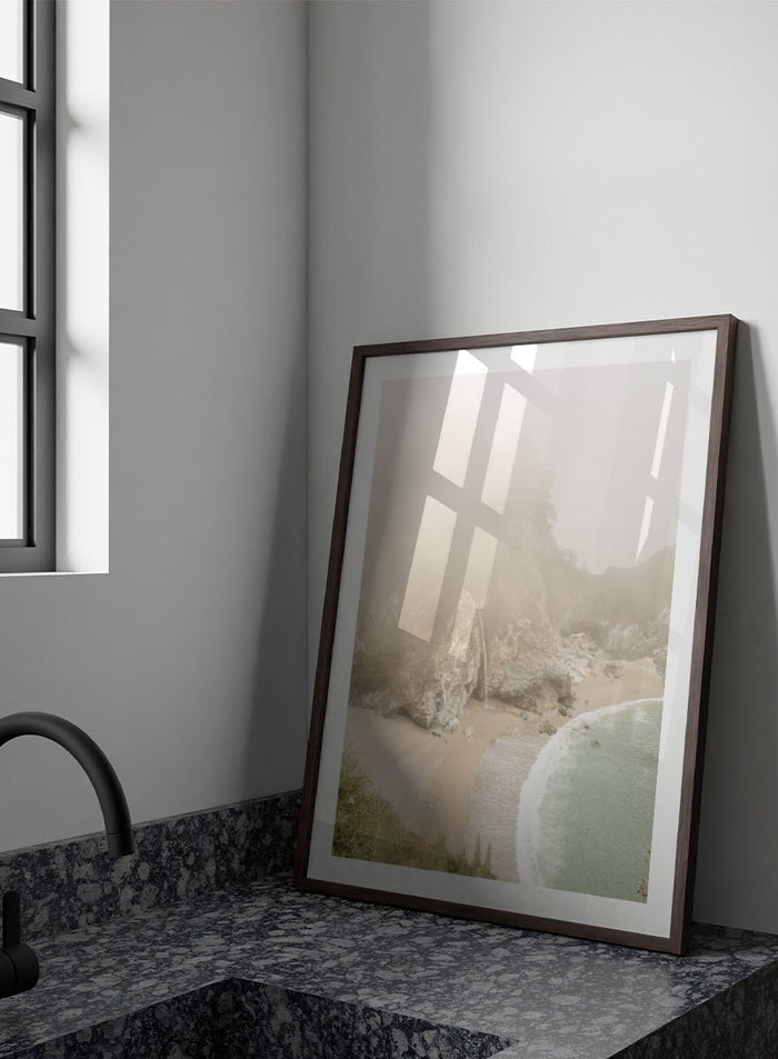 Shot by Clint - Misty Coastal Haven Art Print_Sugar & Canvas_Shot by Clint