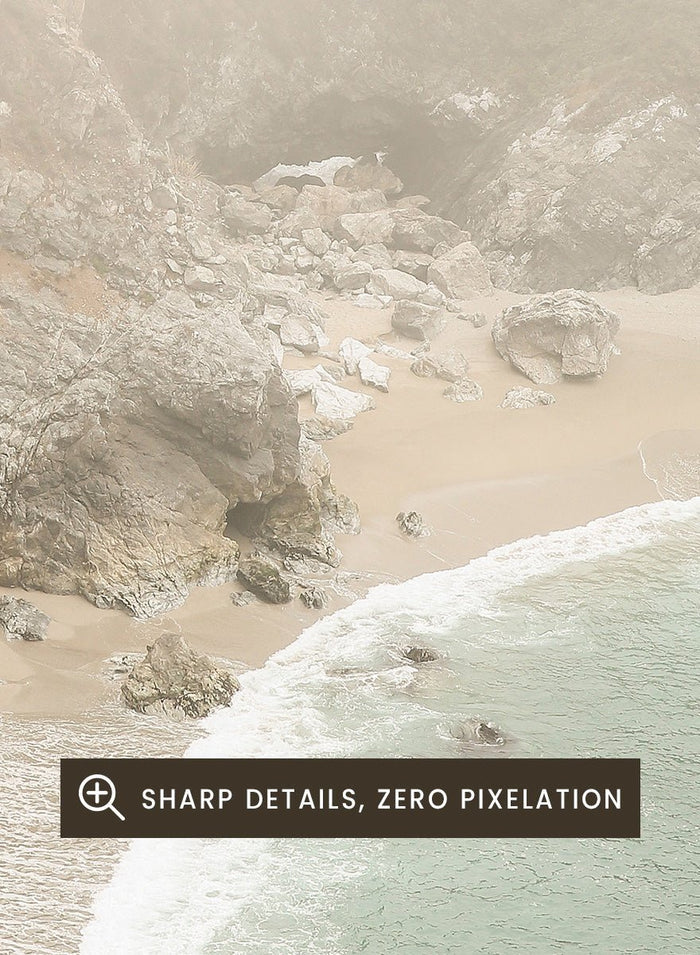 Shot by Clint - Misty Coastal Haven Art Print_Sugar & Canvas_Shot by Clint