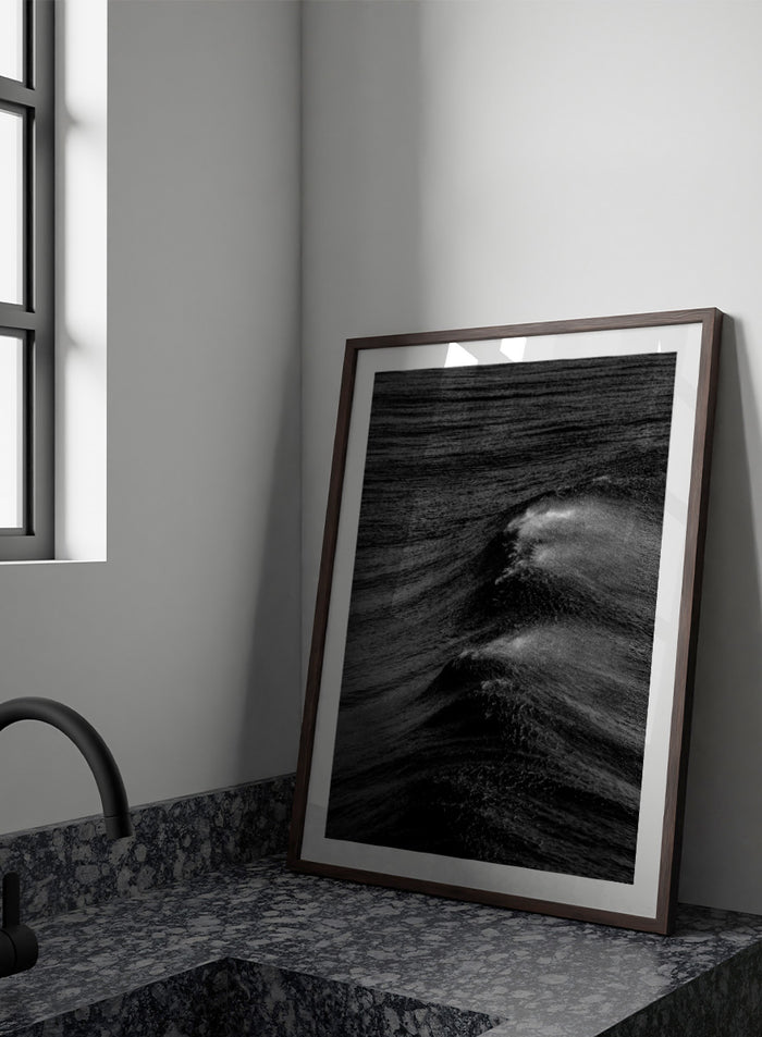 Shot by Clint - Night Wave Cascade Art Print_Sugar & Canvas_Shot by Clint