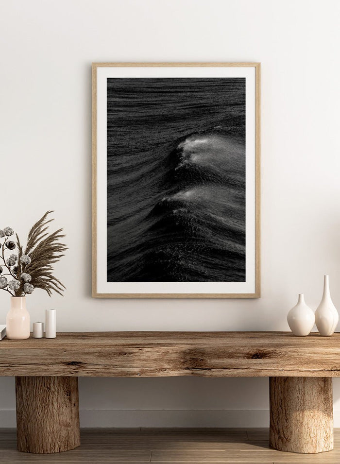 Shot by Clint - Night Wave Cascade Art Print_Sugar & Canvas_Shot by Clint