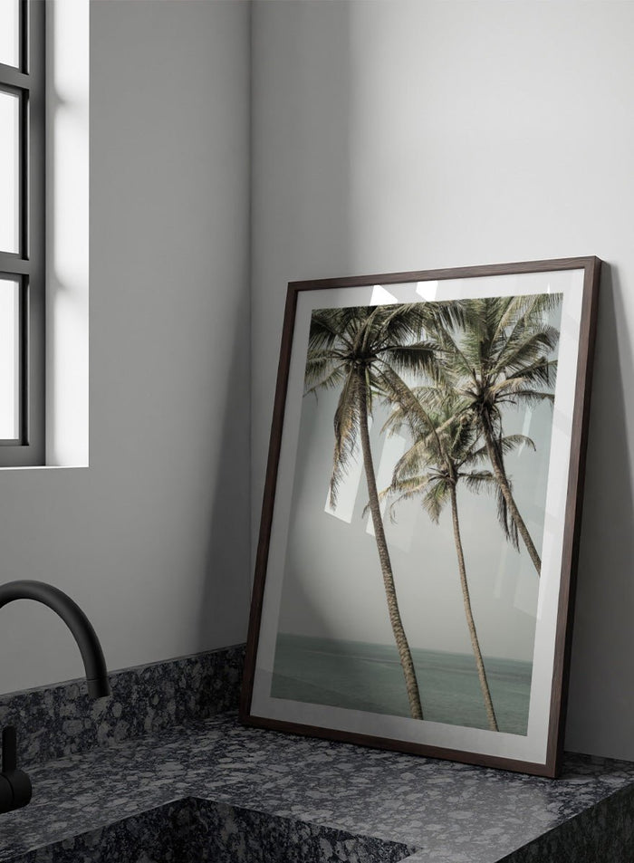 Shot by Clint - Ocean Breeze Palms Art Print_Sugar & Canvas_Shot by Clint