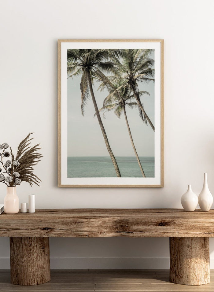 Shot by Clint - Ocean Breeze Palms Art Print_Sugar & Canvas_Shot by Clint