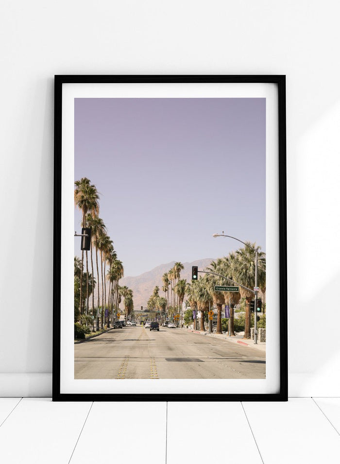 Shot by Clint - Palm-Lined Avenue Art Print_Sugar & Canvas_Shot by Clint
