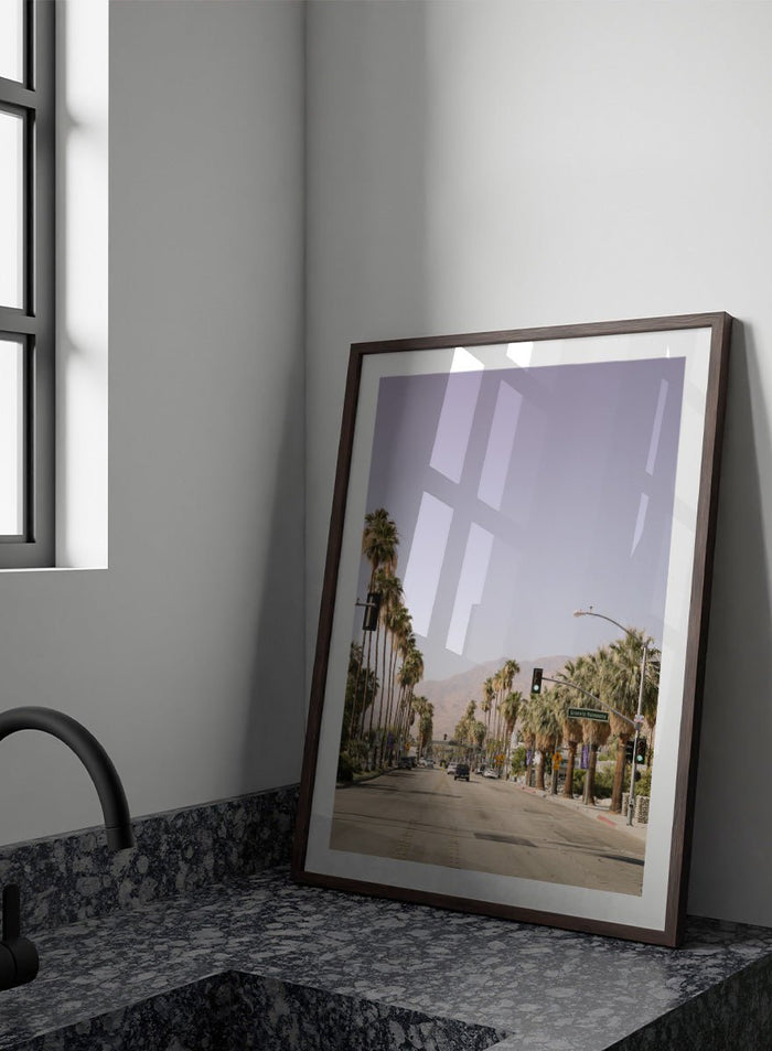 Shot by Clint - Palm-Lined Avenue Art Print_Sugar & Canvas_Shot by Clint