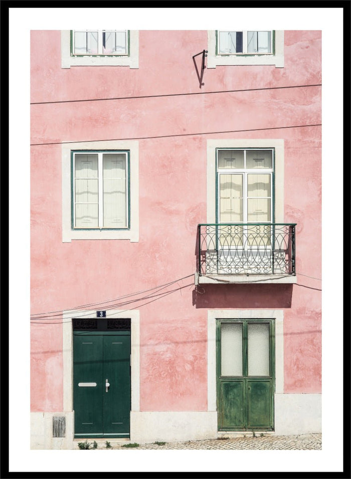 Shot by Clint - Pink Façade Harmony Art Print_Sugar & Canvas_Shot by Clint