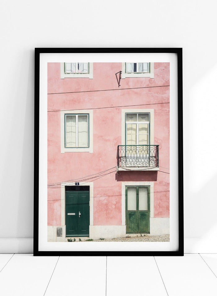 Shot by Clint - Pink Façade Harmony Art Print_Sugar & Canvas_Shot by Clint