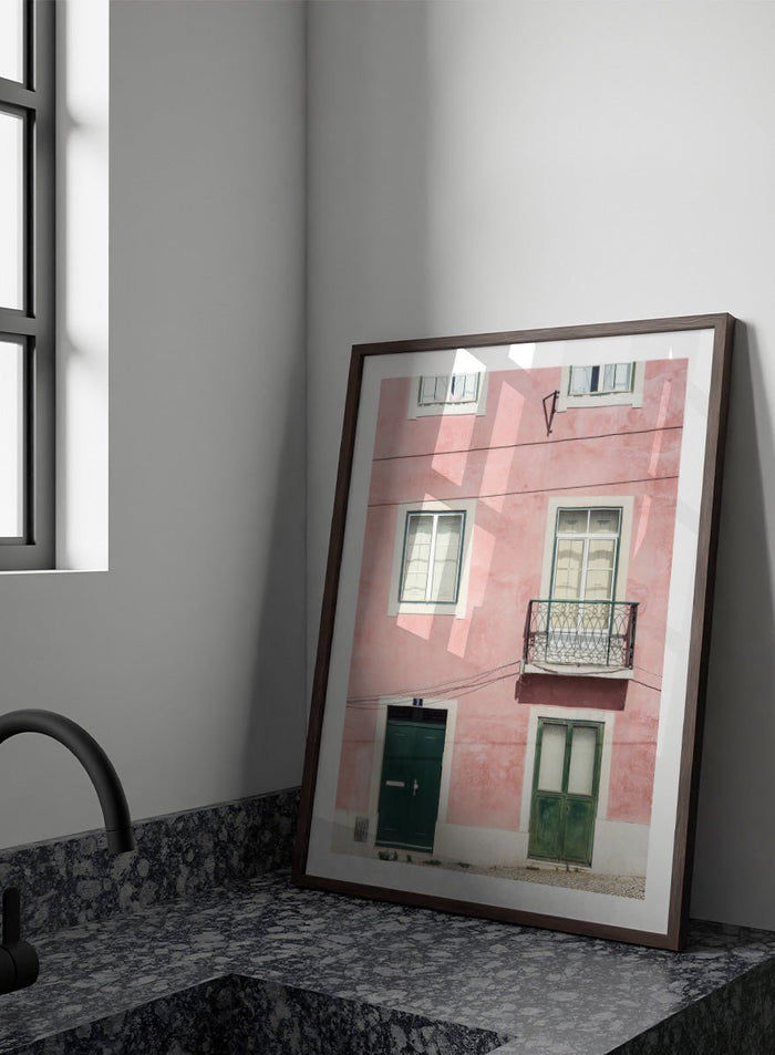Shot by Clint - Pink Façade Harmony Art Print_Sugar & Canvas_Shot by Clint