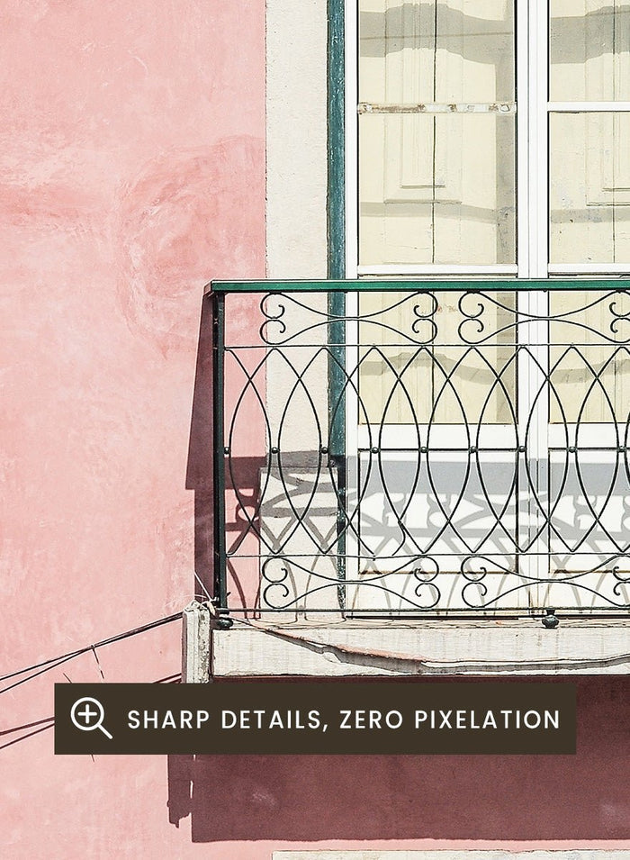 Shot by Clint - Pink Façade Harmony Art Print_Sugar & Canvas_Shot by Clint