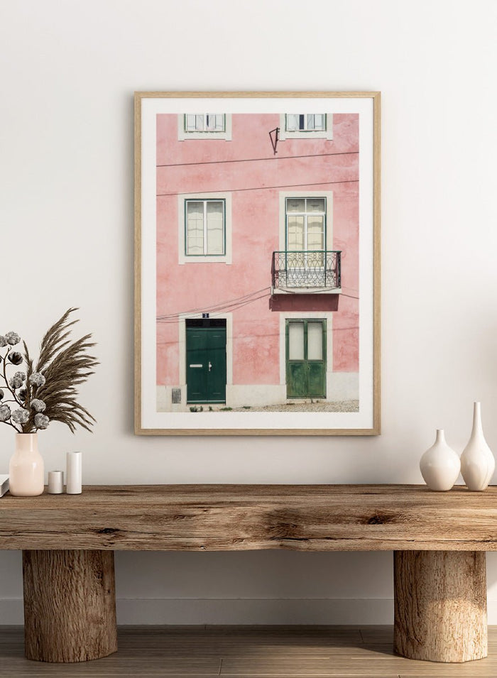 Shot by Clint - Pink Façade Harmony Art Print_Sugar & Canvas_Shot by Clint