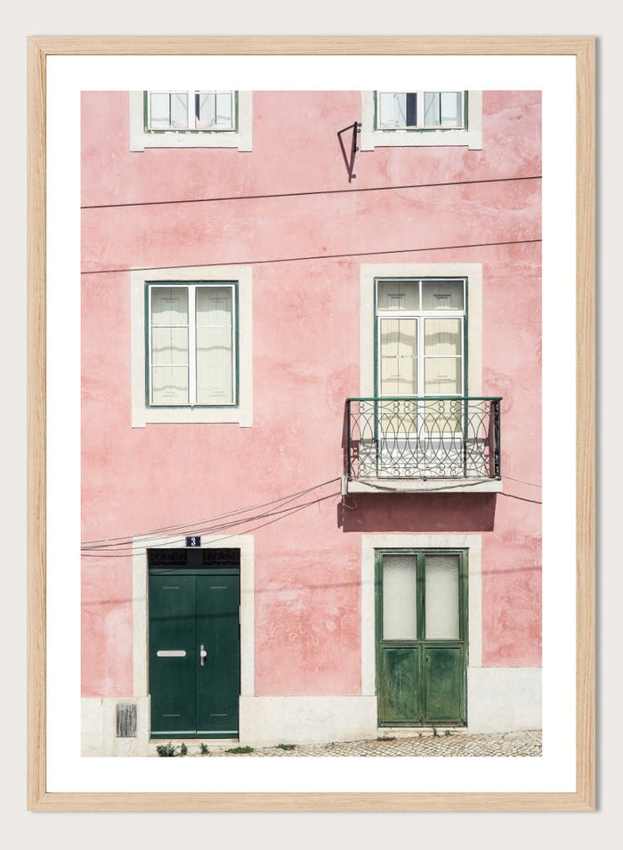Shot by Clint - Pink Façade Harmony Art Print_Sugar & Canvas_Shot by Clint