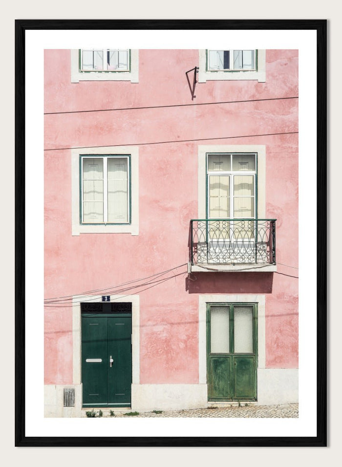 Shot by Clint - Pink Façade Harmony Art Print_Sugar & Canvas_Shot by Clint
