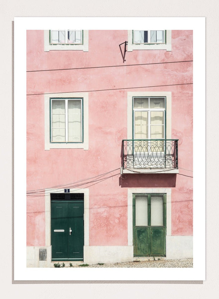 Shot by Clint - Pink Façade Harmony Art Print_Sugar & Canvas_Shot by Clint