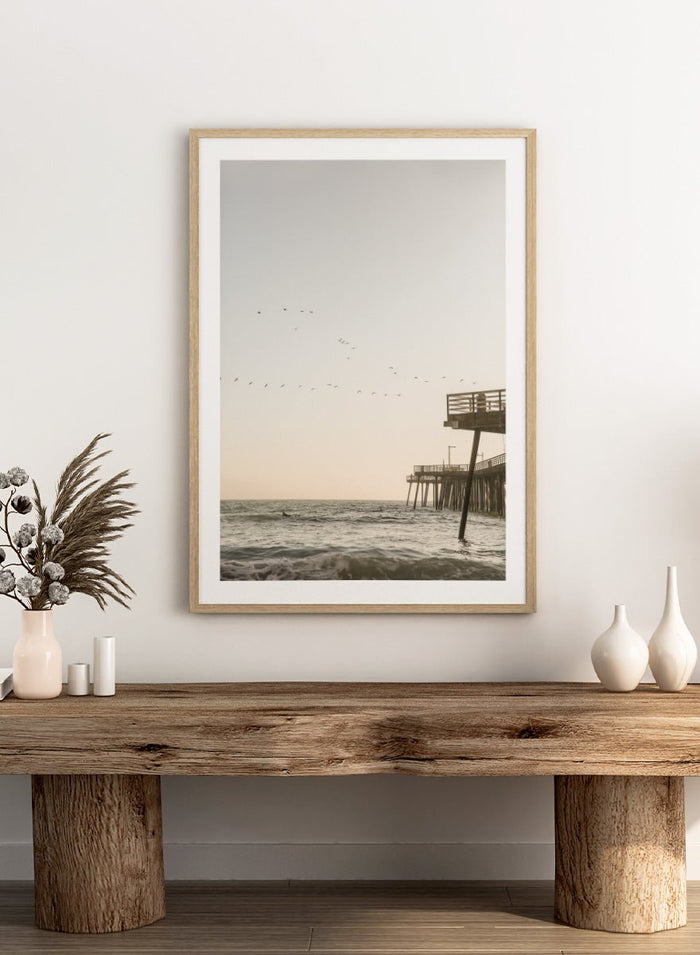Shot by Clint - Seaside Serenity Art Print_Sugar & Canvas_Shot by Clint