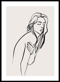 Silhouette Line Art Print_Sugar & Canvas