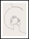 Silhouette Line Art Print_Sugar & Canvas