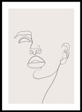 Silhouette Line Art Print_Sugar & Canvas
