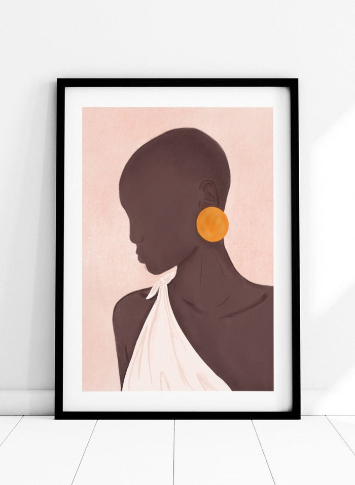 'Silhouette No.1' Aesthetic Art Print_Sugar & Canvas_Sugar & Canvas