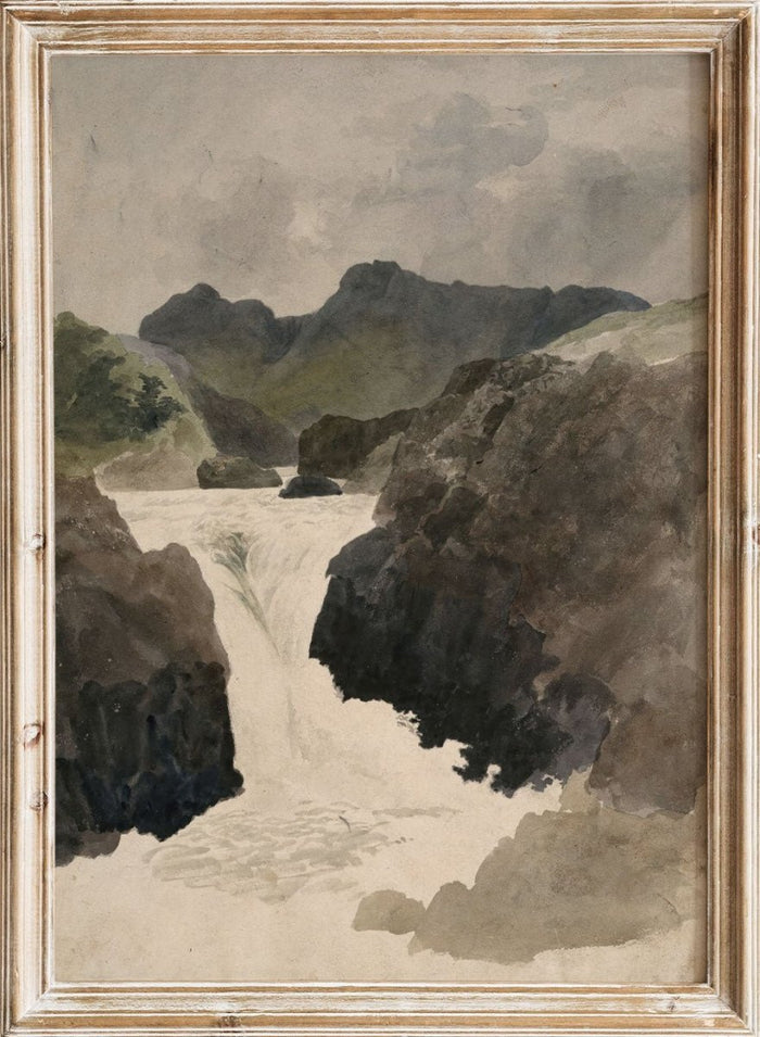 "Skelwith Force, Westmorland" Art Print_Sugar & Canvas_Robert Hills