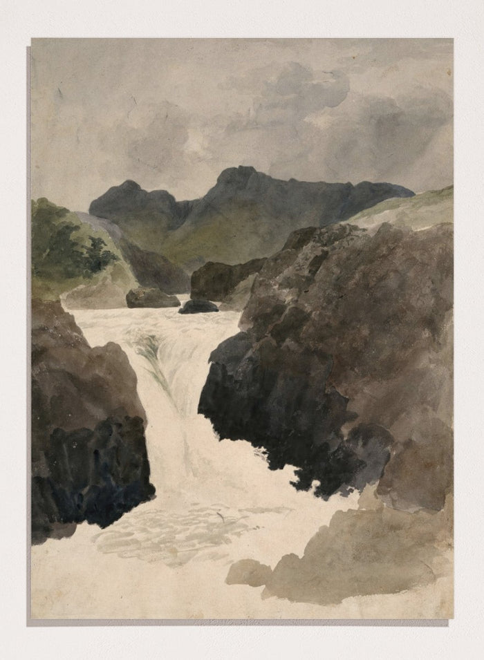 "Skelwith Force, Westmorland" Art Print_Sugar & Canvas_Robert Hills