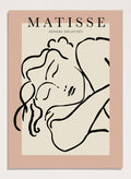 Sketch of Sleeping Woman by Henri Matisse