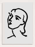 Sketch of Woman by Henri Matisse Print