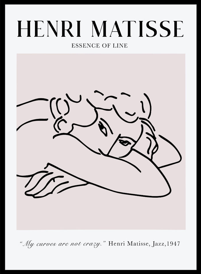 Sketch of Woman by Henri Matisse_Sugar & Canvas